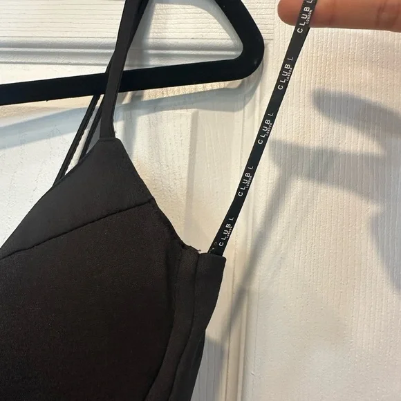 NWT Club L London Black Night Out Party Birthday Clubbing Mini Dress 🖤🍾 - Picture 6 of 10